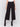 Black cropped wide-leg pants with a side zipper closure by Charlie B, perfect for professional or casual settings.