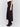 Black cropped wide-leg pants with a side zipper closure by Charlie B, perfect for professional or casual settings.