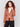 Terracotta faux suede jacket with lapel notch collar and zipper details by Charlie B.