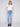 Charlie B Bootcut Jeans with Asymmetrical Hem - Light Blue - Image 1